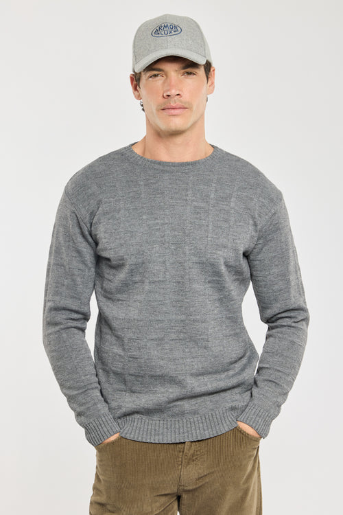 Pull col rond Bérac - laine - Le Comptoir Maritime - 1