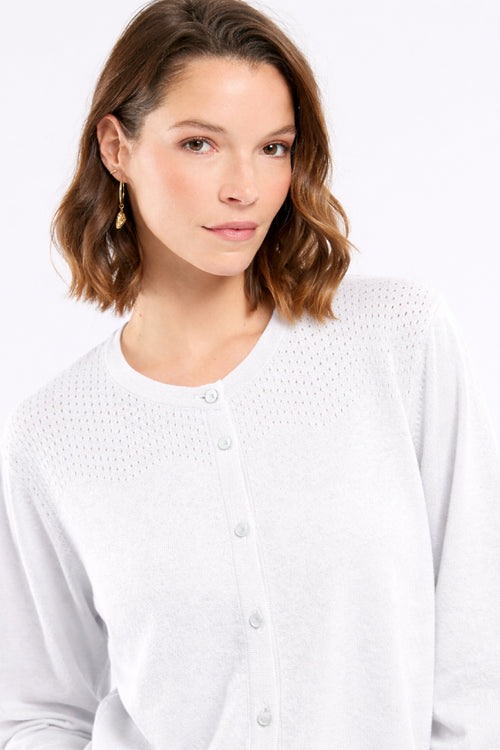 Cardigan Betty - lin et coton - Le Comptoir Maritime - 2