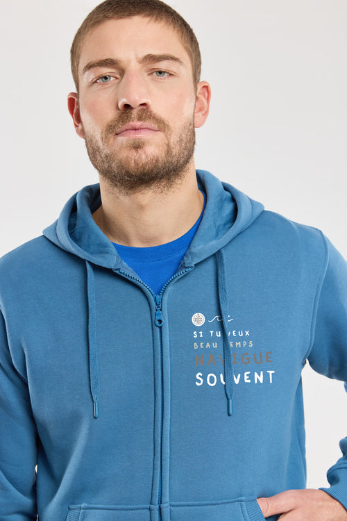 Sweat zippé - AMB - Le Comptoir Maritime - 2