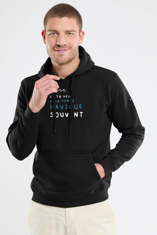Sweat à capuche - AMB - Le Comptoir Maritime - 1