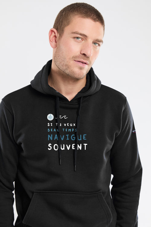 Sweat à capuche - AMB - Le Comptoir Maritime - 2
