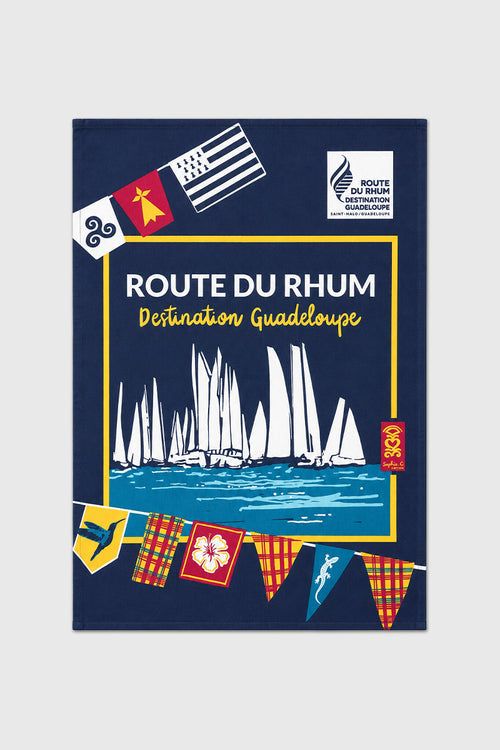 Torchon fanions - coton - Le Comptoir Maritime - 1