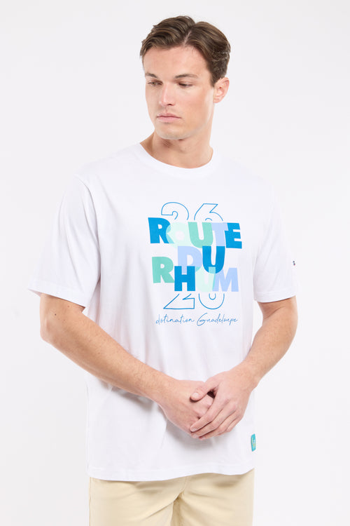 T-shirt sérigraphié - Route du Rhum - Destination Guadeloupe - Le Comptoir Maritime - 1