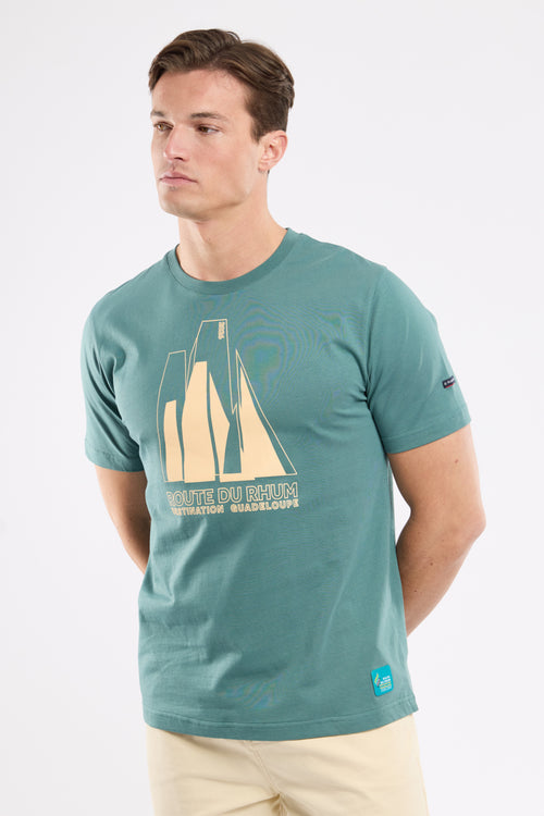 T-shirt sérigraphié - Route du Rhum - Destination Guadeloupe - Le Comptoir Maritime - 1