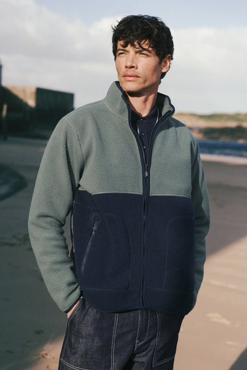 Veste polaire moutonnée mixte - Le Comptoir Maritime - 1
