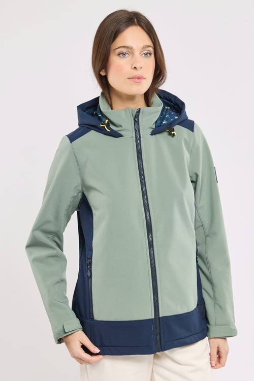 Veste softshell bi-color - Femme - Le Comptoir Maritime - 1