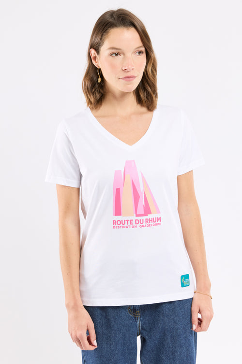 T-shirt sérigraphié - Route du Rhum - Destination Guadeloupe - Le Comptoir Maritime - 1