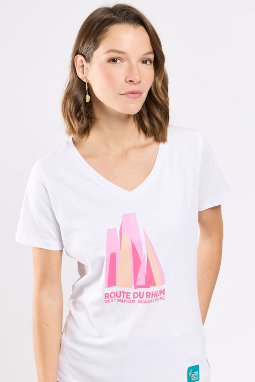 T-shirt sérigraphié - Route du Rhum - Destination Guadeloupe - Le Comptoir Maritime - 2