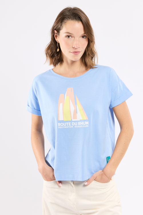T-shirt coupe loose - Route du Rhum - Destination Guadeloupe - Le Comptoir Maritime - 1