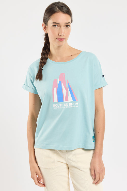 T-shirt sérigraphié - Route du Rhum - Destination Guadeloupe - Le Comptoir Maritime - 1
