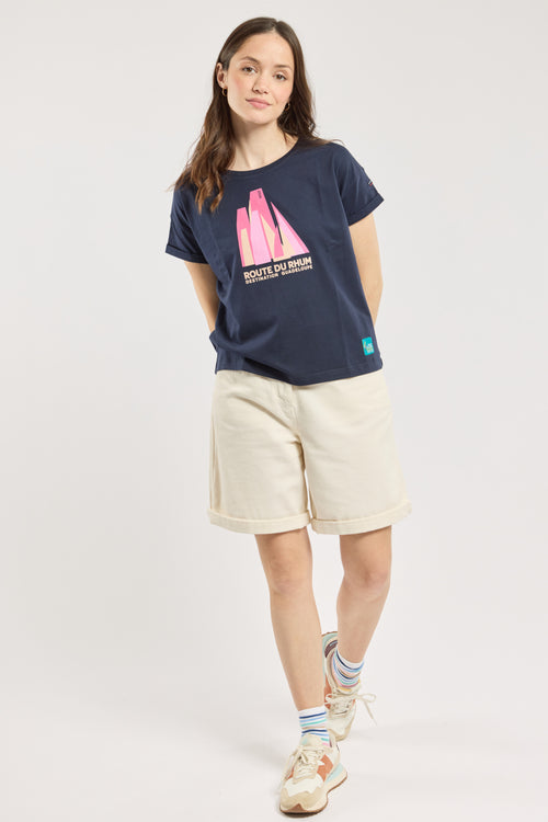 T-shirt coupe loose - Route du Rhum - Destination Guadeloupe - Le Comptoir Maritime - 3
