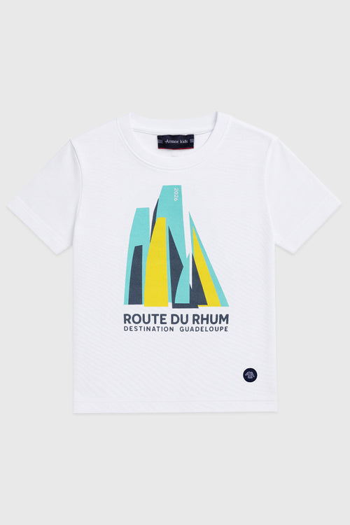 T-shirt sérigraphié Kids - Route du Rhum - Destination Guadeloupe - Le Comptoir Maritime - 1