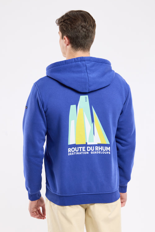 Sweat zippé sérigraphié - Route du Rhum - Destination Guadeloupe - Le Comptoir Maritime - 2
