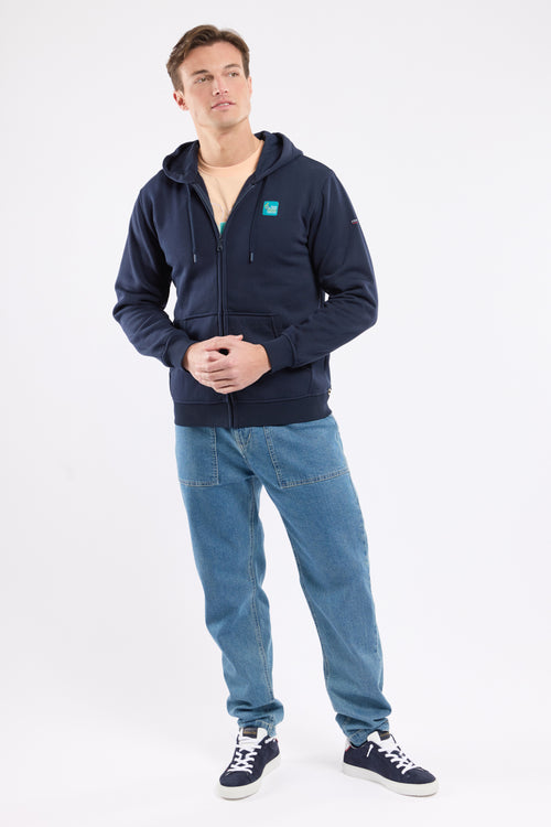 Sweat zippé sérigraphié - Route du Rhum - Destination Guadeloupe - Le Comptoir Maritime - 4