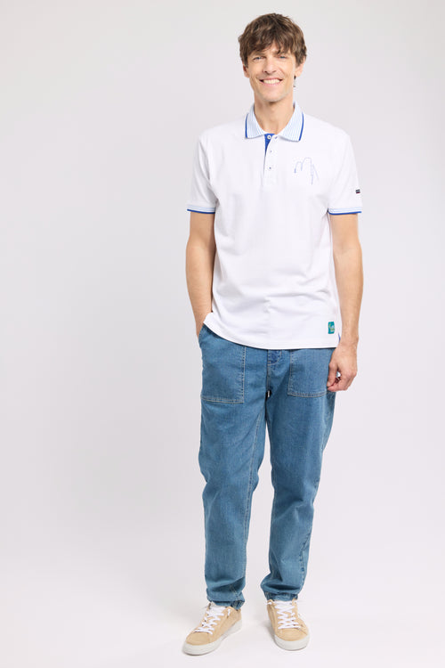 Polo brodé Homme - coton - Le Comptoir Maritime - 3