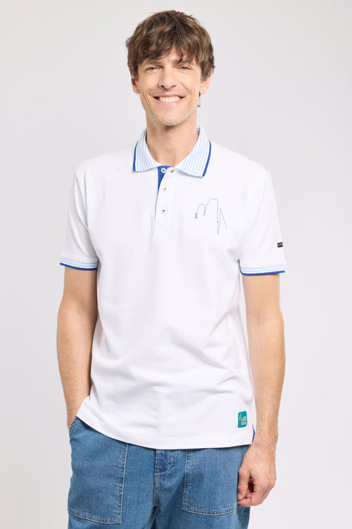 Polo brodé Homme - coton - Le Comptoir Maritime - 1