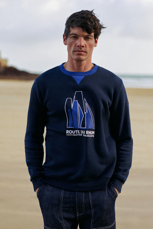 Sweat brodé - coton - Le Comptoir Maritime - 1