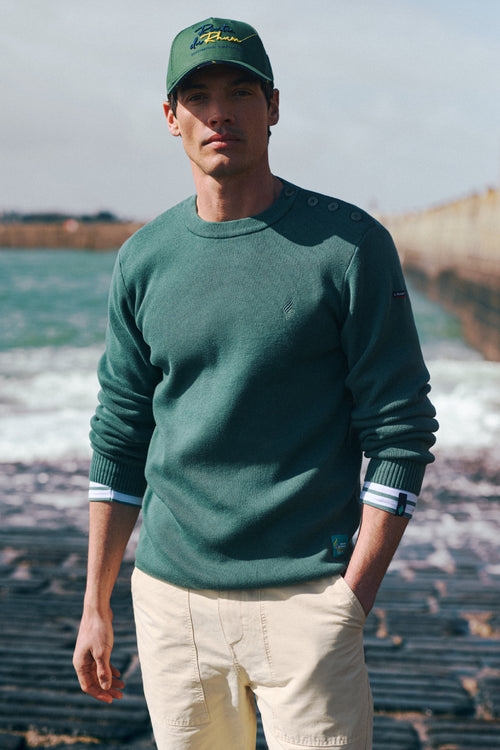 Pull marin - coton et laine - Le Comptoir Maritime - 1