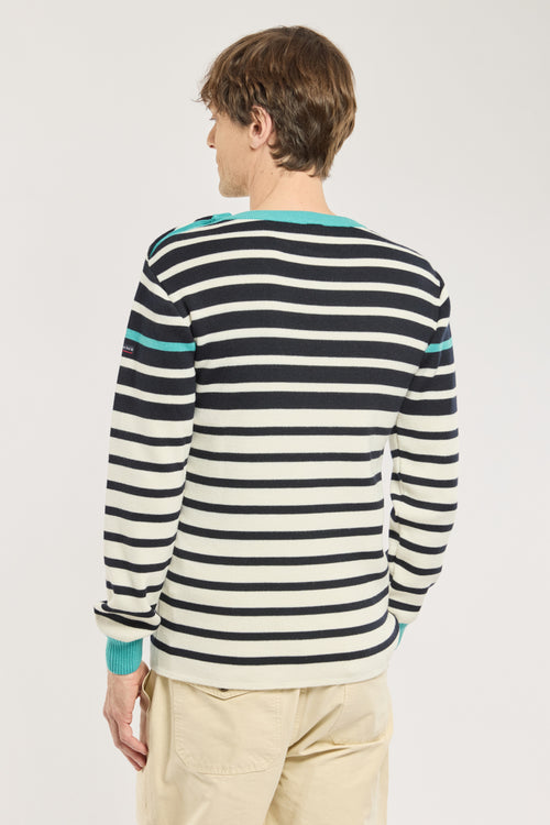 Pull marin - laine et acrylique - Le Comptoir Maritime - 6