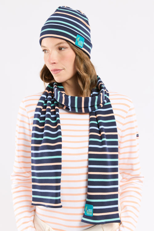 Bonnet rayé - coton - Le Comptoir Maritime - 1