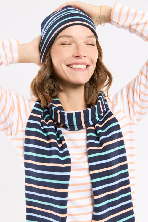 Bonnet rayé - coton - Le Comptoir Maritime - 2