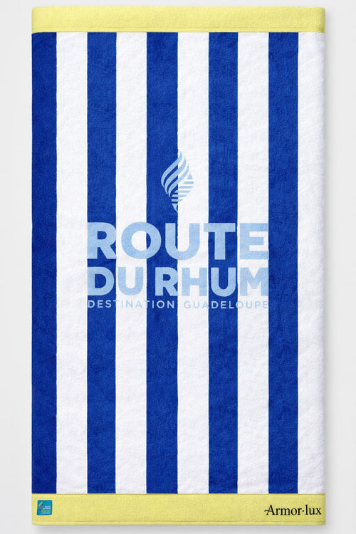 Serviette de plage Route du Rhum - Destination Guadeloupe - Le Comptoir Maritime - 1