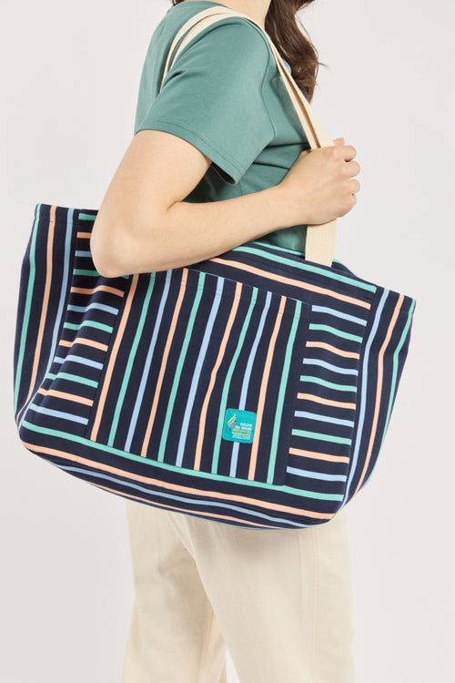Grand sac rayé - coton épais - Le Comptoir Maritime - 2