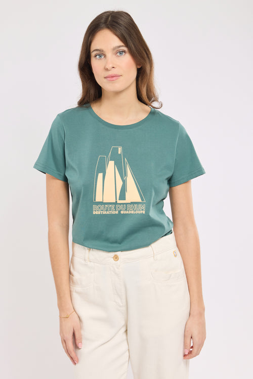 T-shirt sérigraphié - Route du Rhum - Destination Guadeloupe - Le Comptoir Maritime - 1