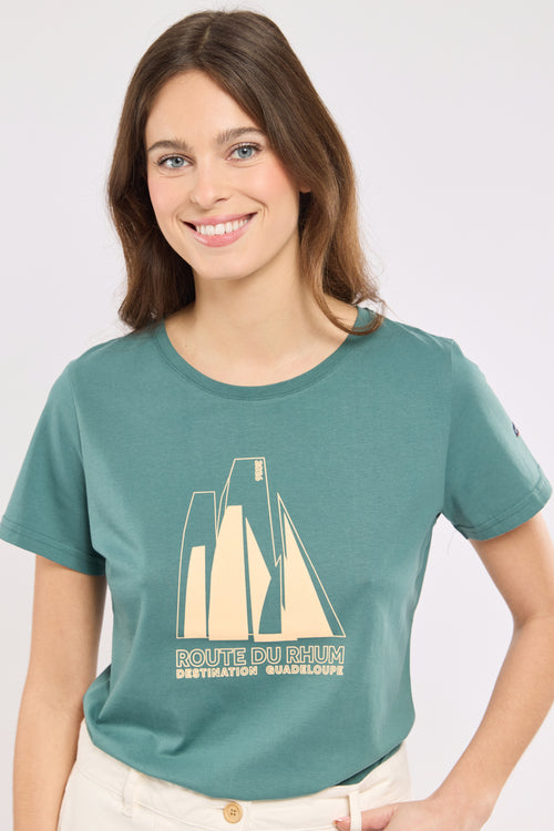 T-shirt sérigraphié - Route du Rhum - Destination Guadeloupe - Le Comptoir Maritime - 2